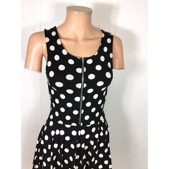 H&M Polka Dot Dress Womens XS - Picture 2 of 4
